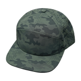 7 Panel - Soft Teal Camo - Laser Mesh (Unisex) (Case Of 5 Hats) $11-$8ea