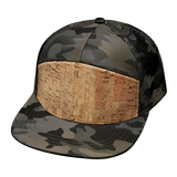 7 Panel - Cork - Tan Camo - Laser Mesh (Unisex) (Case Of 5 Hats) $11-$8ea