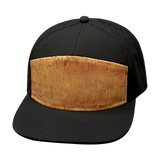 7 Panel - Cork - Black - Laser Mesh (Unisex) (Case Of 5 Hats) $11-$8ea