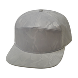 7 Panel - White Camo - Laser Mesh (Unisex) (Case Of 5 Hats) $11-$8ea