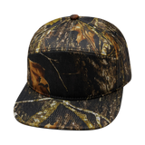 7 Panel - Fall Tree Camo - Fabrick Back (Unisex) (Case Of 5 Hats) $11-$8ea