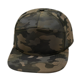 7 Panel - Tan Camo - Laser Mesh (Unisex) (Case Of 5 Hats) $11-$8ea