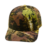 5 Panel - Tan Tree Camo - Fabrick Back (Unisex) (Case Of 5 Hats) $11-$8ea