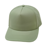 5 Panel - Structured - Sage - Laser Mesh (Unisex) (Case Of 5 Hats) $11-$8ea