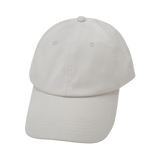 6 Panel - Unstructured - Relaxed Fit - Pony Tail - White - Laser Mesh (Unisex) (Case Of 5 Hats) $11-$8ea