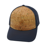 6 Panel - Cork - Charcoal - Trucker Mesh (Unisex) (Case Of 5 Hats) $11-$8ea