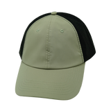 6 Panel - Unstructured - Green / Black - Laser Mesh (Unisex) (Case Of 5 Hats) $11-$8ea