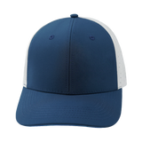 6 Panel - Navy / Gray - Laser Mesh (Unisex) (Case Of 5 Hats) $11-$8ea