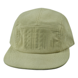 5 Panel - Unstructured - Corduroy - Sand - Fabrick Back (Unisex) (Case Of 5 Hats) $11-$8ea
