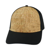 6 Panel - Cork - Black - Laser Mesh (Unisex) (Case Of 5 Hats) $11-$8ea