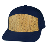 7 Panel - Cork - Navy - Laser Mesh (Unisex) (Case Of 5 Hats) $11-$8ea