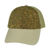 6 Panel - Unstructured - Cork - Cream - Soft Trucker Mesh (Unisex) (Case Of 5 Hats) $11-$8ea