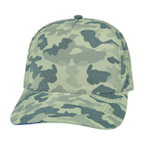 5 Panel - Structured - Soft Gray Camo - Laser Mesh (Unisex) (Case Of 5 Hats) $11-$8ea
