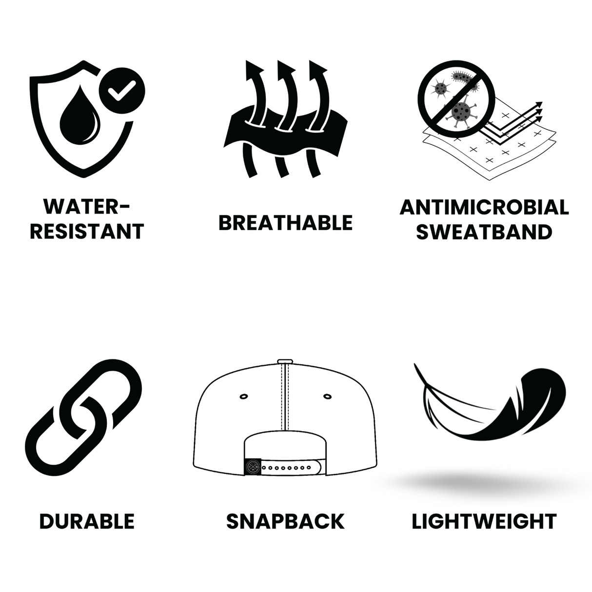 6 Panel - Unstructured - Cork - Black - Soft Trucker Mesh (Unisex) (Case Of 5 Hats) $11-$8ea